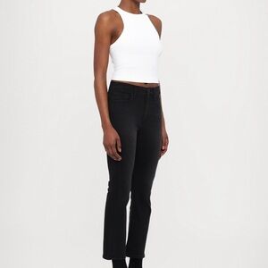 rag & bone Black  Epic Peyton Mid-Rise Bootcut Ankle Jeans *NWT*